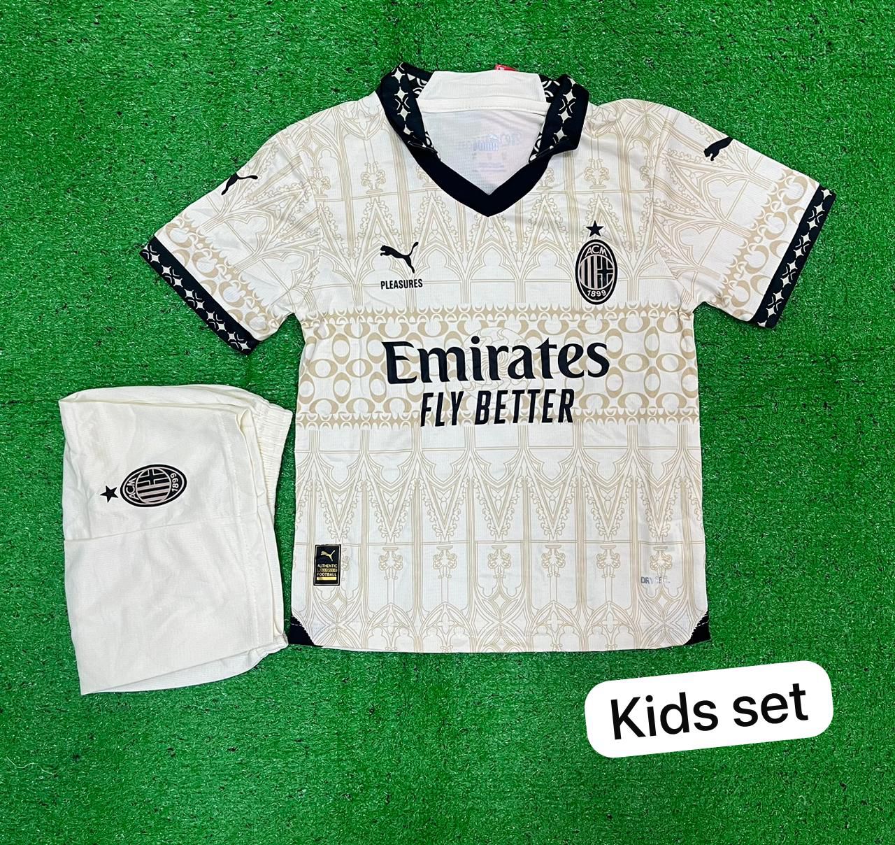 Ac Milan 23-24 Fourth White | Kids Jersey